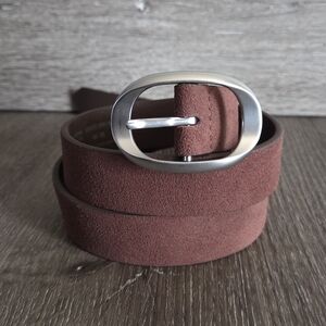 American Eagle Brown Suede Belt Size Medium
